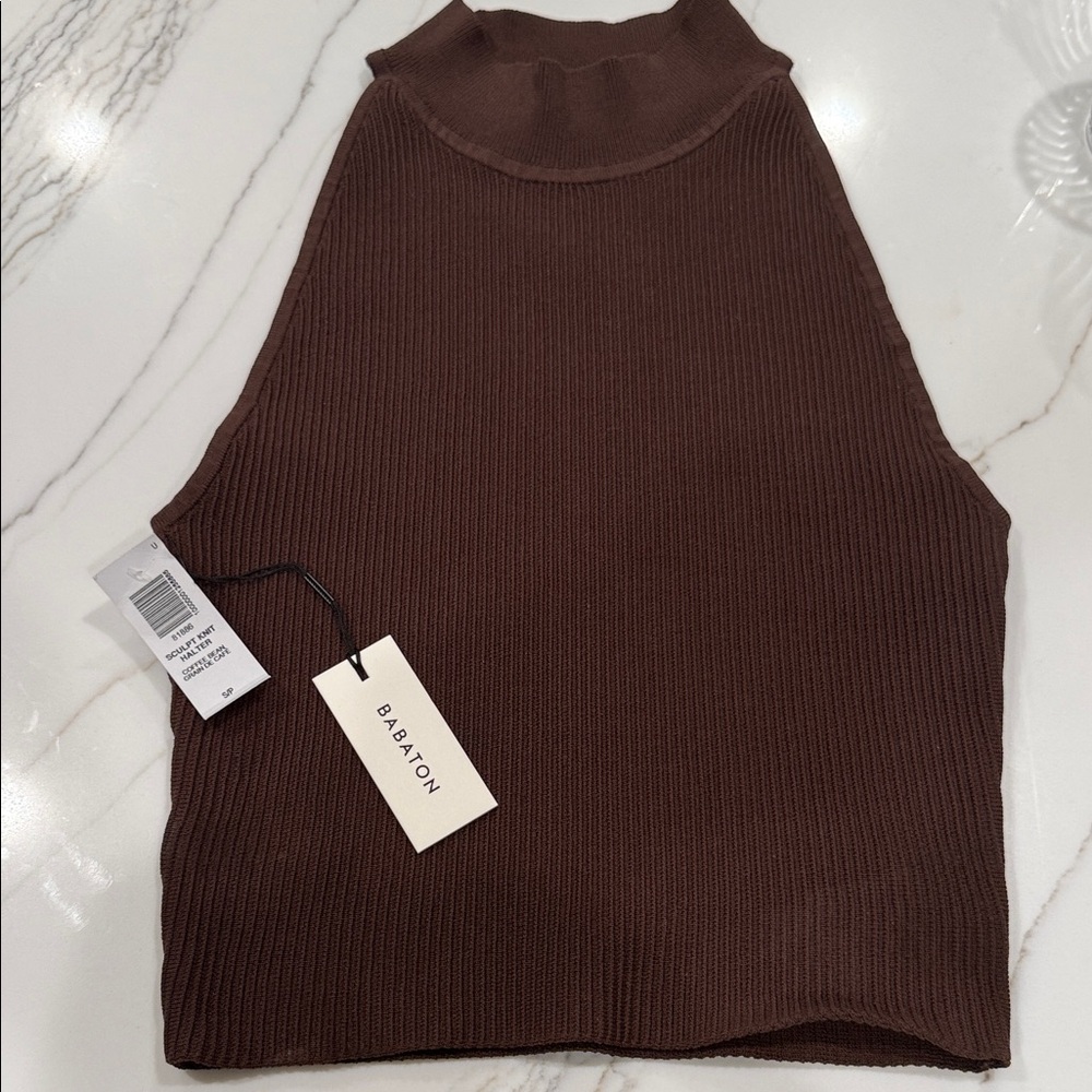 Aritizia Babaton Sculpt Knit Halter
